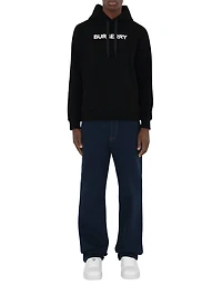 Logo Cotton Hoodie