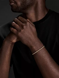 Wheat Chain Bracelet 18k Yellow Gold