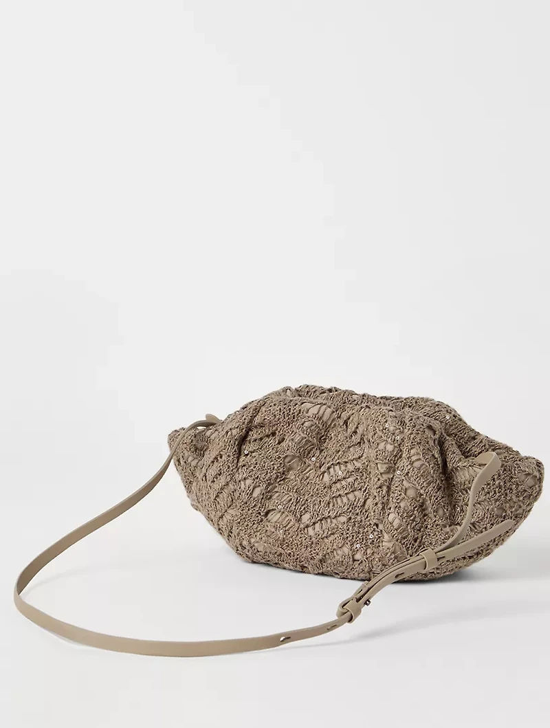 Marina Foliage Pouch Bag
