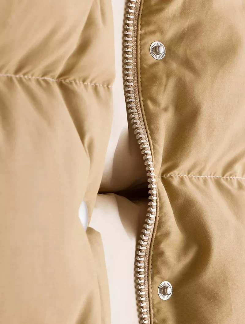 Medium-weight Technical Fabric Down Vest