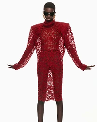 dress guipure lace