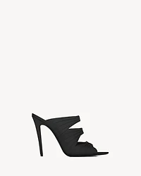EMILIE mules satin crepe