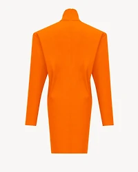 boxy dress stretch silk