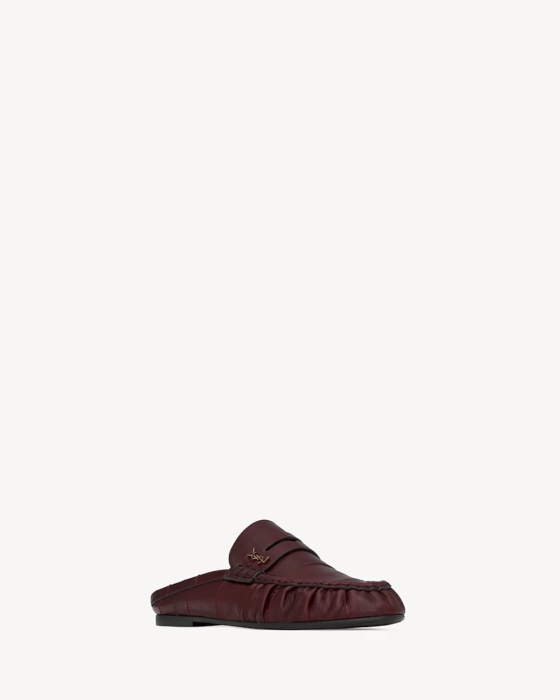 LE LOAFER mules eel