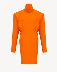 boxy dress stretch silk