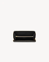 CASSANDRE BIJOU zip wallet in lambskin