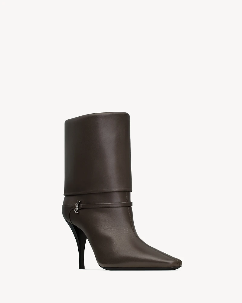 NIKI booties smooth leather