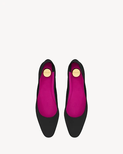 LOU ballerinas satin crepe
