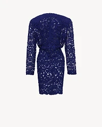 dress in guipure lace