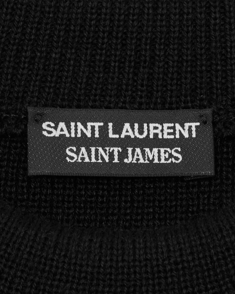 SAINT JAMES CROPPED SWEATER WOOL