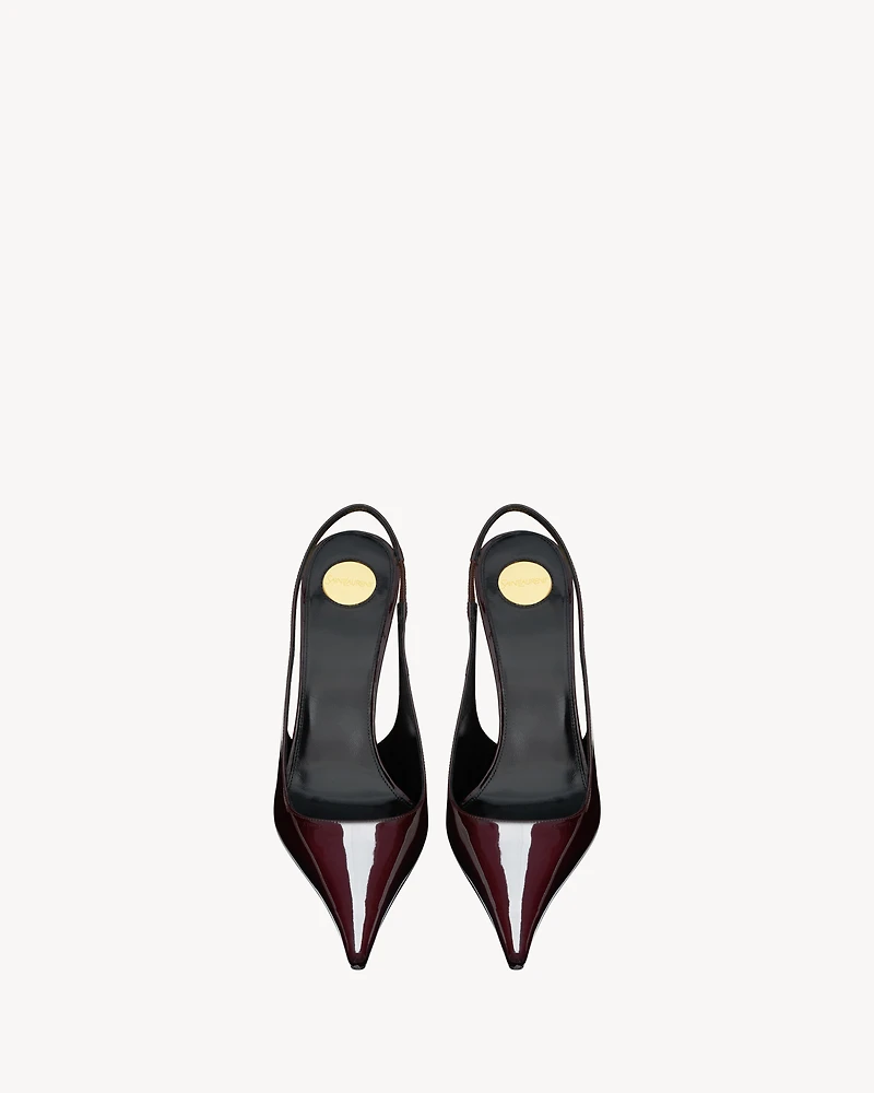 VENDOME slingback pumps patent leather