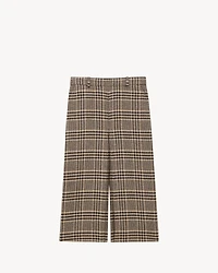 culottes prince of wale silk and cashmere