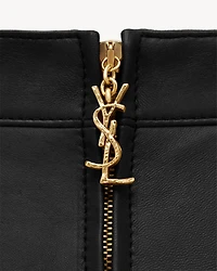 CASSANDRE pencil skirt lambskin