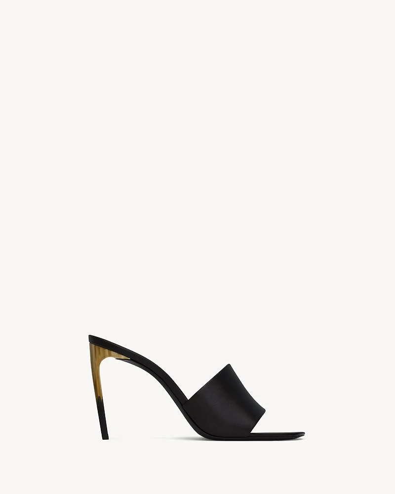 LODGE mules smooth leather