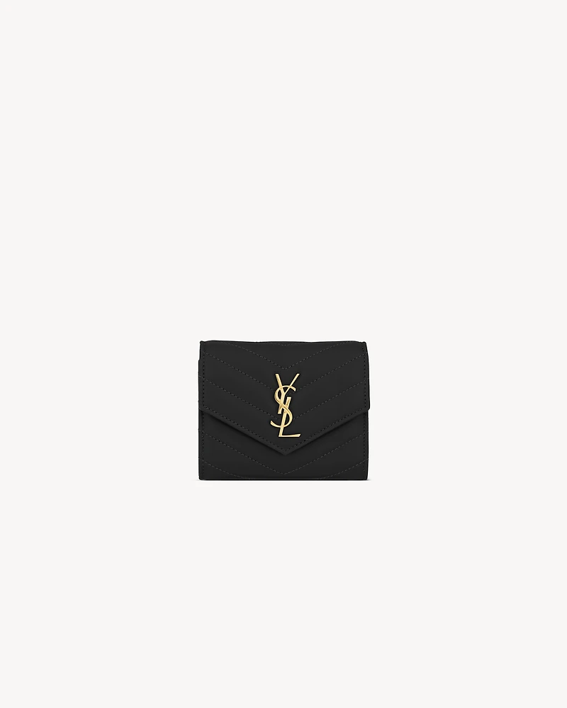 CASSANDRE MATELASSÉ MULTI-FOLD WALLET IN LAMBSKIN