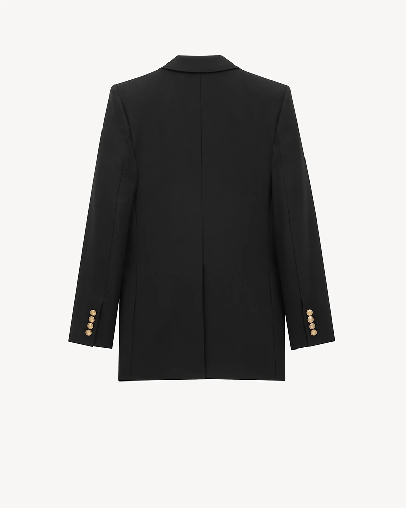 jacket wool gabardine