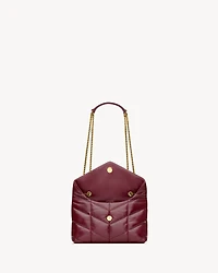 Toy Puffer in shiny leather