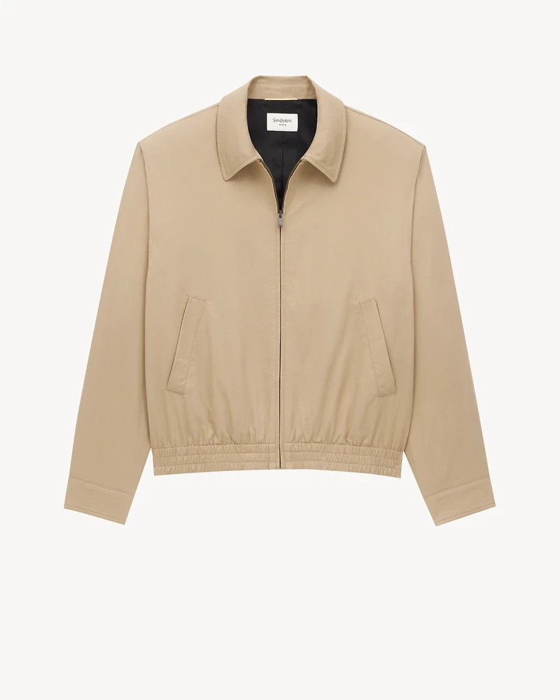 jacket cotton serge
