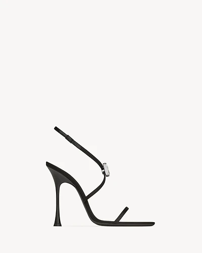 HARLOW sandals satin crepe and crystals