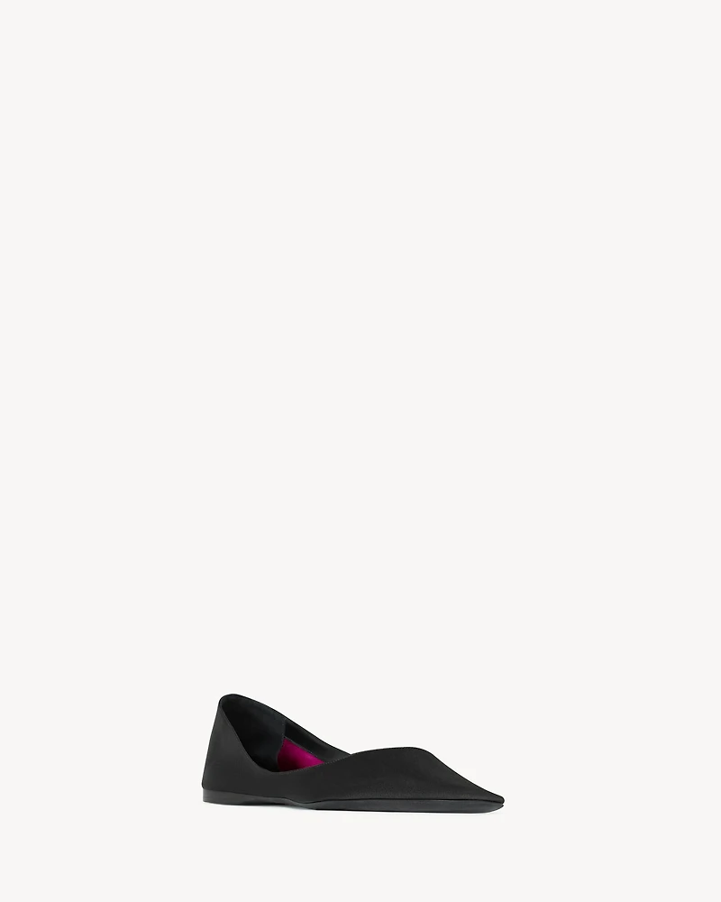LOU ballerinas satin crepe