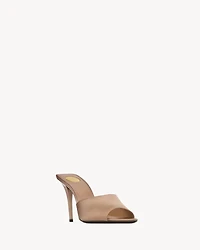 ROMY mules satin crepe