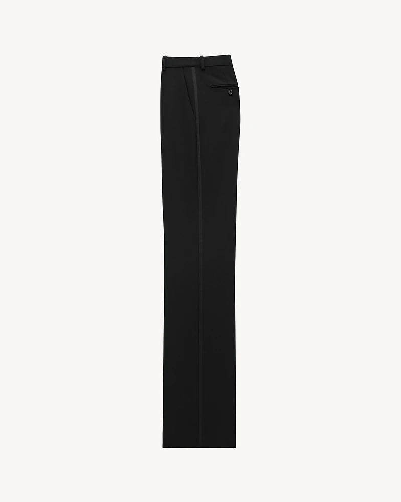 Flared Tuxedo Pants Grain de Poudre