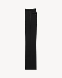 Flared Tuxedo Pants Grain de Poudre