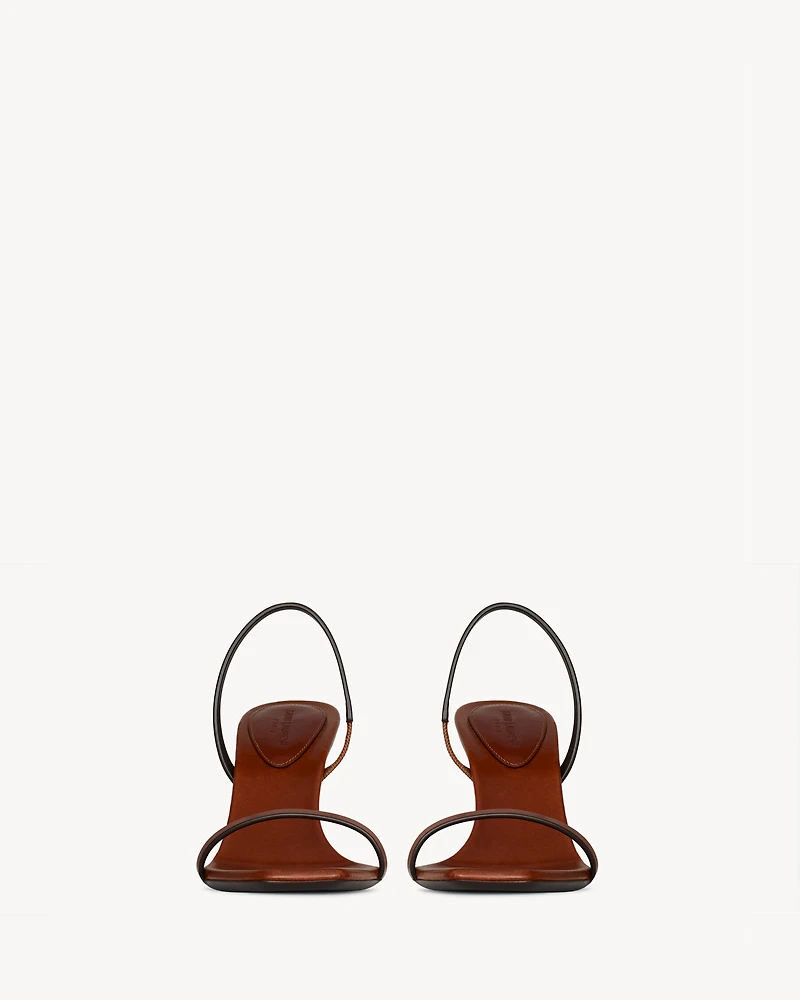 OPYUM slingback sandals vegetable-tanned leather