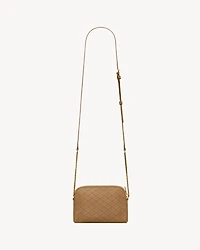 GABY zipped pouch in quilted lambskin