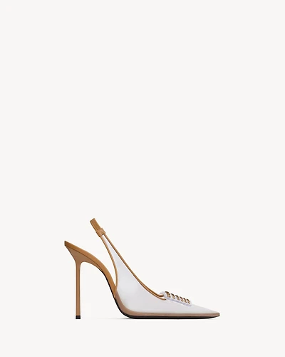 JIVE slingback pumps TPU and rhinestones