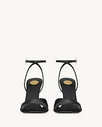 LUCIENNE wedges satin crepe