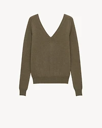 V-neck sweater cashmere