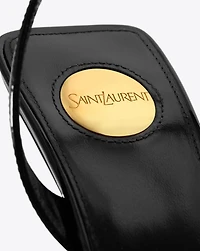 LA SCANDALE sandals patent leather