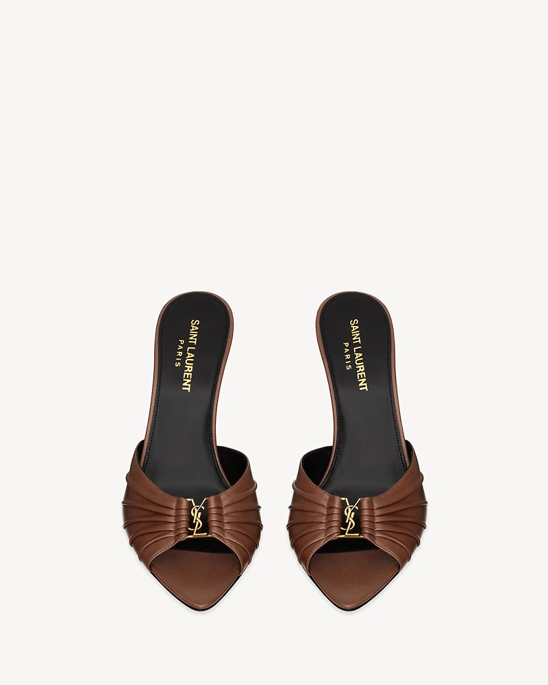 BABYLONE mules smooth leather