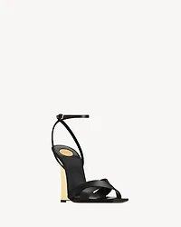 LUCIENNE wedges satin crepe