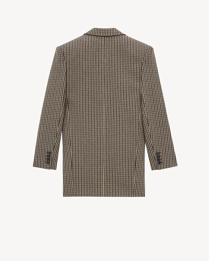 Jacket Vichy Wool