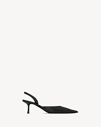 MISTY slingback pumps python