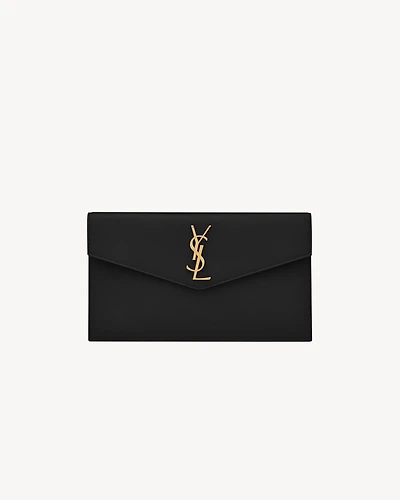 UPTOWN pouch in grain de poudre leather