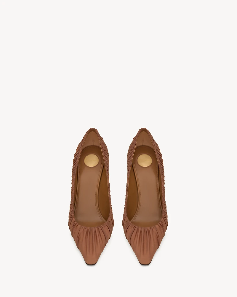 EMMANUELLE pumps draped jersey