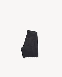 bermuda shorts black vendôme denim