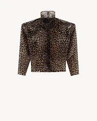 boxy top leopard silicone