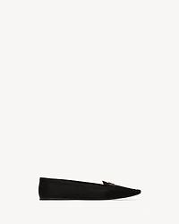 POPPY ballerinas satin crepe