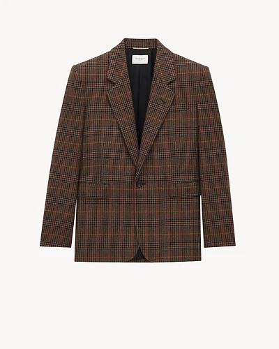 jacket wool check
