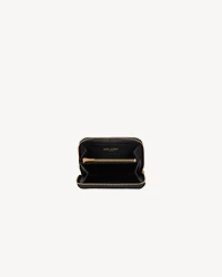 CASSANDRE MATELASSÉ coin card wallet in lambskin