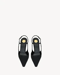 MANON pumps shantung silk