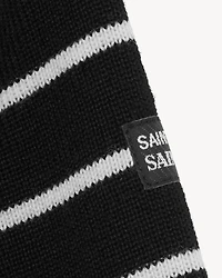 SAINT JAMES CROPPED SWEATER WOOL
