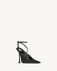 HARLOW pumps satin crepe and crystals