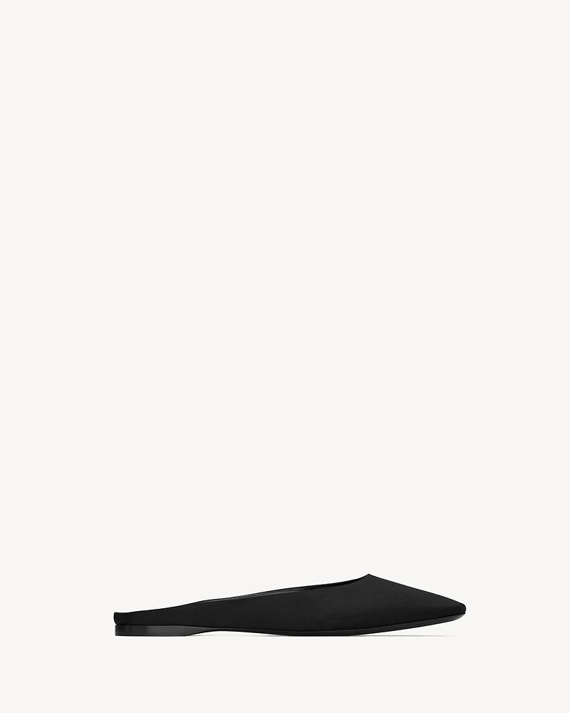 LIDO slip-ons satin crepe