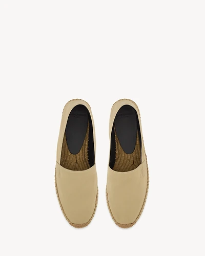 espadrilles cotton gabardine