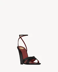 BIBI wedges satin crepe